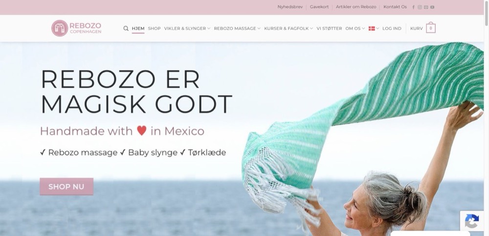 Forsiden af Rebozo Copenhagen